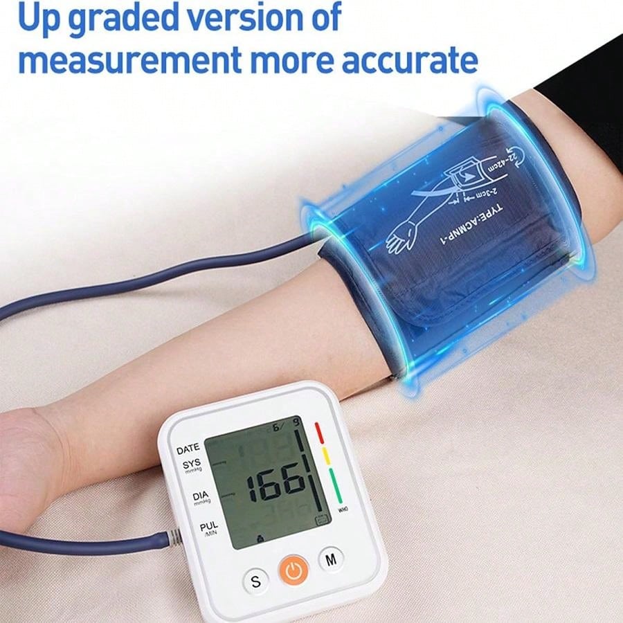 🔥Save OFF - Digital Arm Blood Pressure Monitor Easy Home