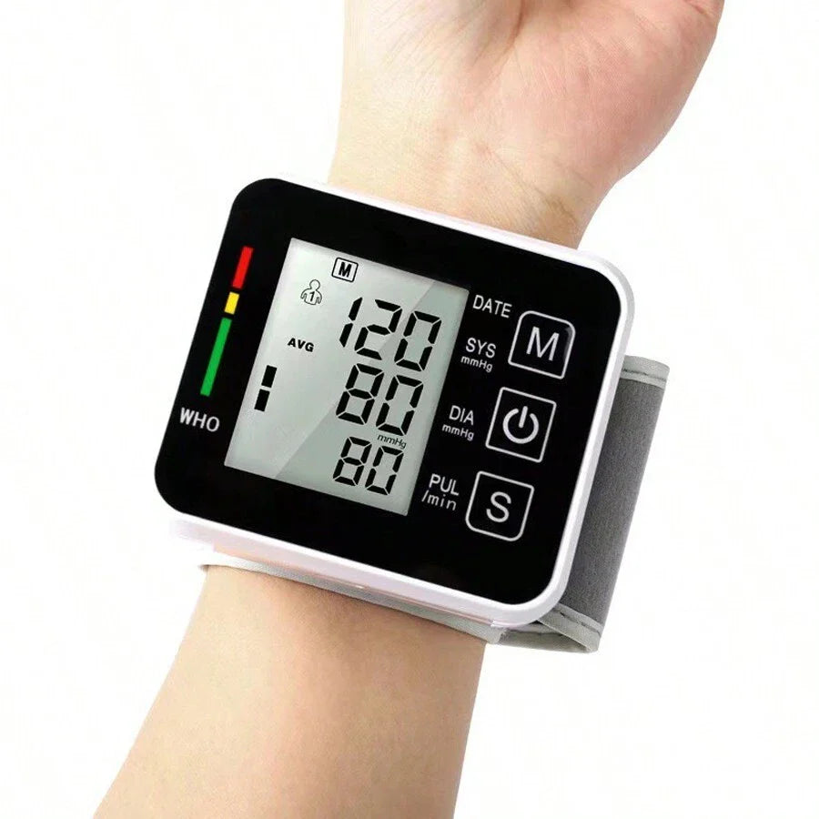 Big Sale - Electronic Wrist Blood Pressure LCD Monitor