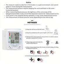 Automatic Wrist Blood Pressure Monitor – Battery Powered