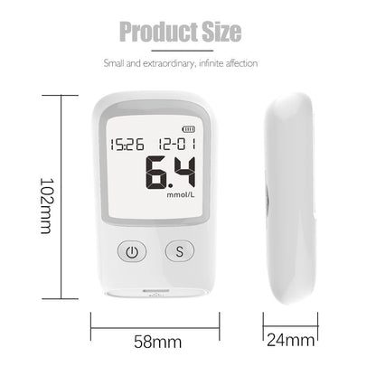 Blood Glucose Meter Diabetes Test Kit